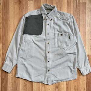 Woolrich Khaki Utility Button Down Shirt